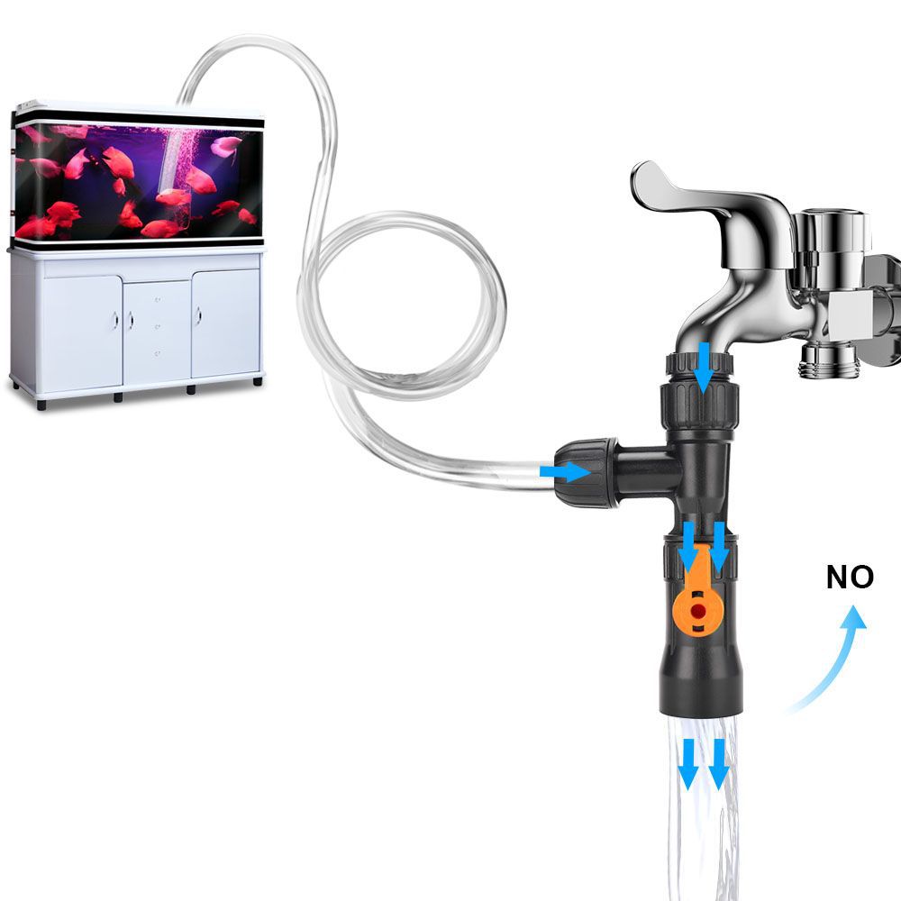 Marine Aquarium Water Change - Невесная аквариумная замена воды, инструменты для