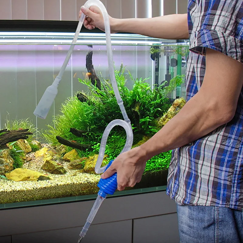 Marine Aquarium Water Change - Аквариумный сифон, сифон для аквариума, пылесос,