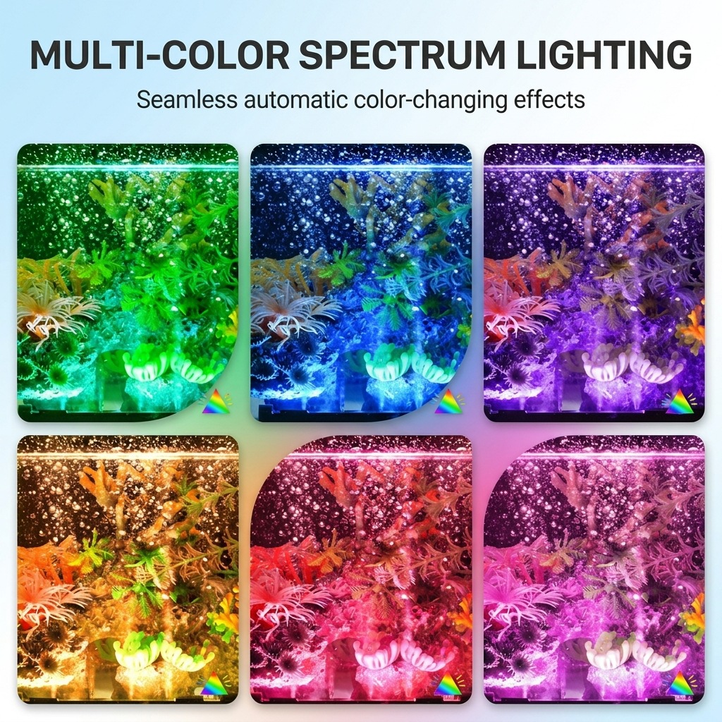 USB LED-лампа для аквариума с  – обзор и цена Marine Aquarium Water Change